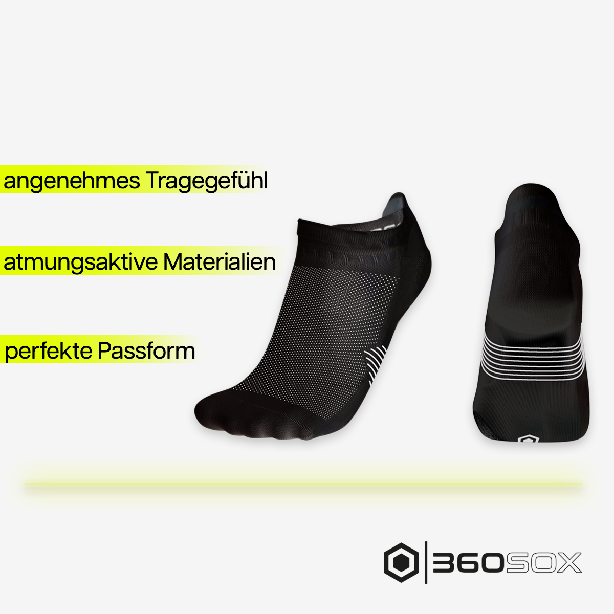 SHORT SOX | Sportsocken mit Lasche