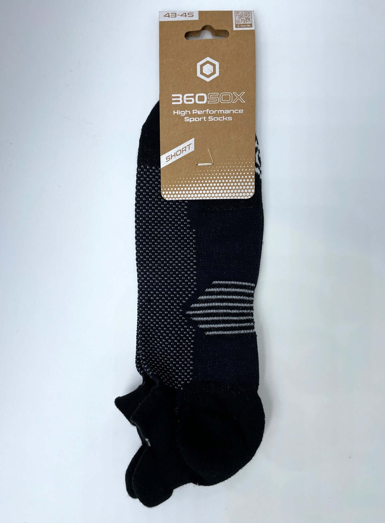 Die kurzen Sportsocken von 360SOX sind atmungsaktiv und nachhaltig produziert