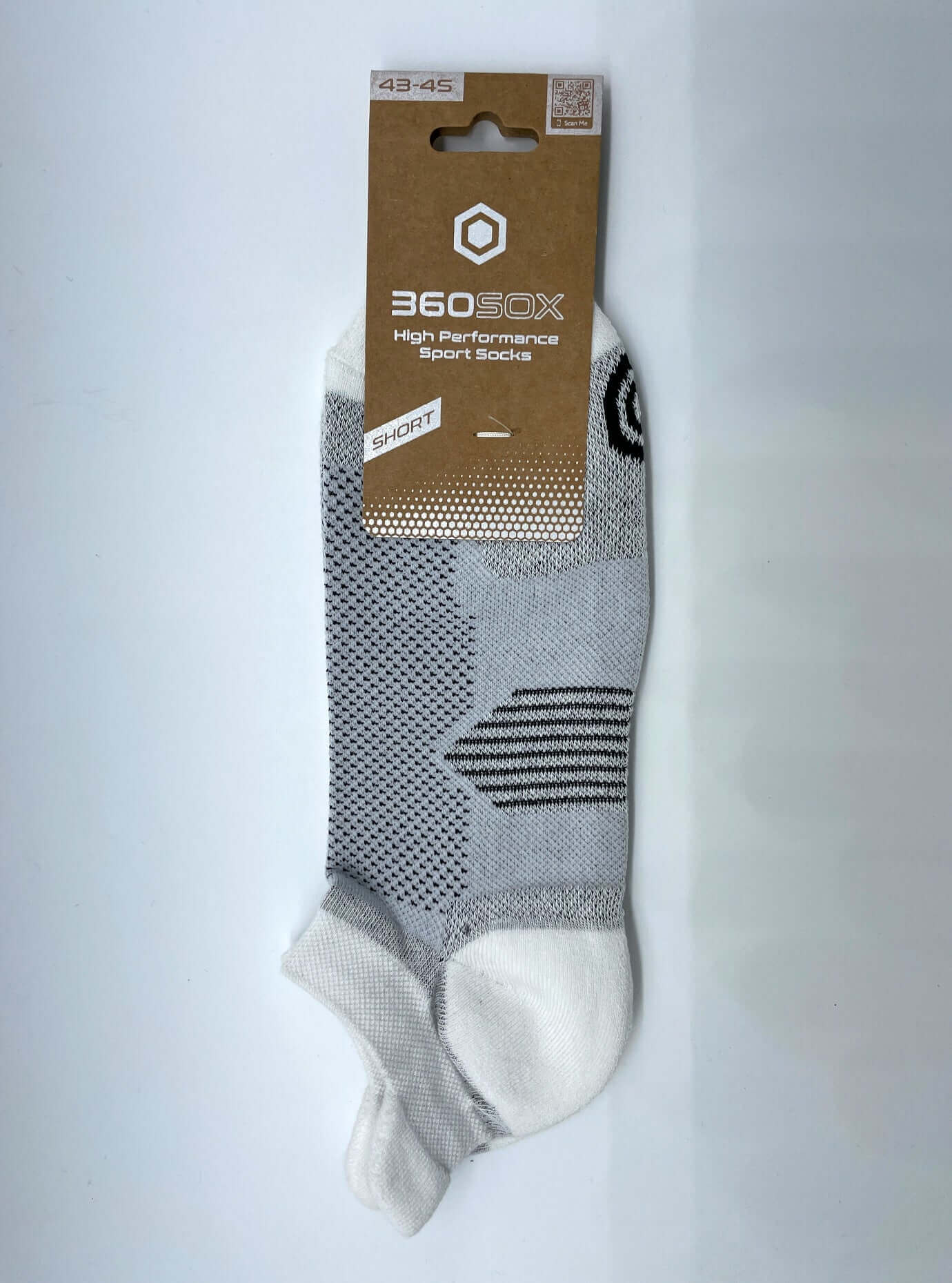 Die kurzen Sportsocken von 360SOX sind atmungsaktiv und nachhaltig produziert