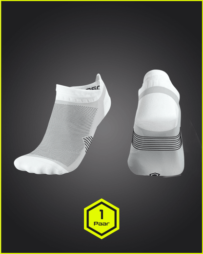 Die kurzen Sportsocken von 360SOX sind atmungsaktiv und nachhaltig produziert